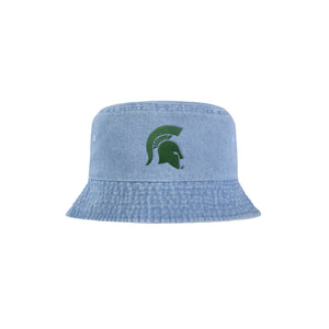 Michigan State Spartans NCAA Denim Bucket Hat