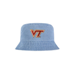 Virginia Tech Hokies NCAA Denim Bucket Hat