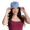 Virginia Tech Hokies NCAA Denim Bucket Hat