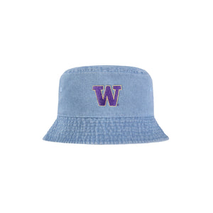 Washington Huskies NCAA Denim Bucket Hat