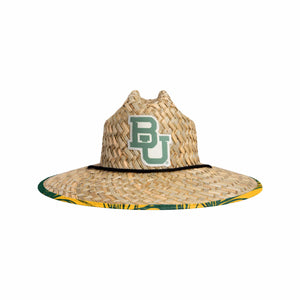 Baylor Bears NCAA Floral Straw Hat