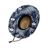 UConn Huskies NCAA Floral Straw Hat