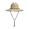 Florida Gulf Coast Eagles NCAA Floral Straw Hat