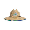 Florida Gulf Coast Eagles NCAA Floral Straw Hat