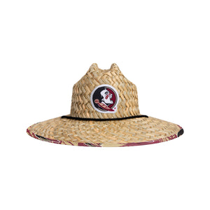 Florida State Seminoles NCAA Floral Straw Hat