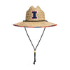 Illinois Fighting Illini NCAA Floral Straw Hat