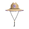 Northwestern Wildcats NCAA Floral Straw Hat