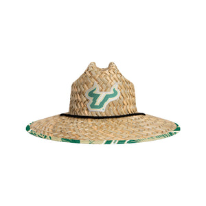 South Florida Bulls NCAA Floral Straw Hat