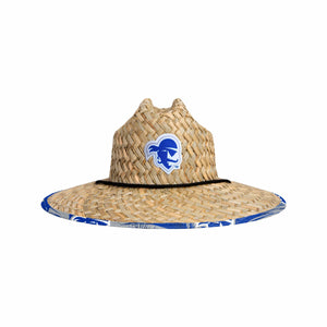 Seton Hall Pirates NCAA Floral Straw Hat