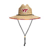 Virginia Tech Hokies NCAA Floral Straw Hat