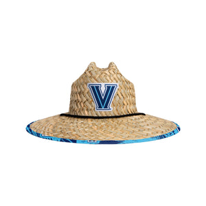 Villanova Wildcats NCAA Floral Straw Hat