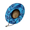 Villanova Wildcats NCAA Floral Straw Hat