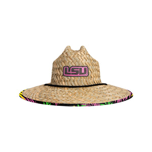 LSU Tigers NCAA Highlights Straw Hat
