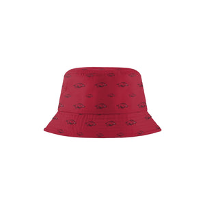 Arkansas Razorbacks NCAA Mini Print Bucket Hat