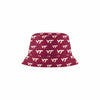 Virginia Tech Hokies NCAA Mini Print Bucket Hat