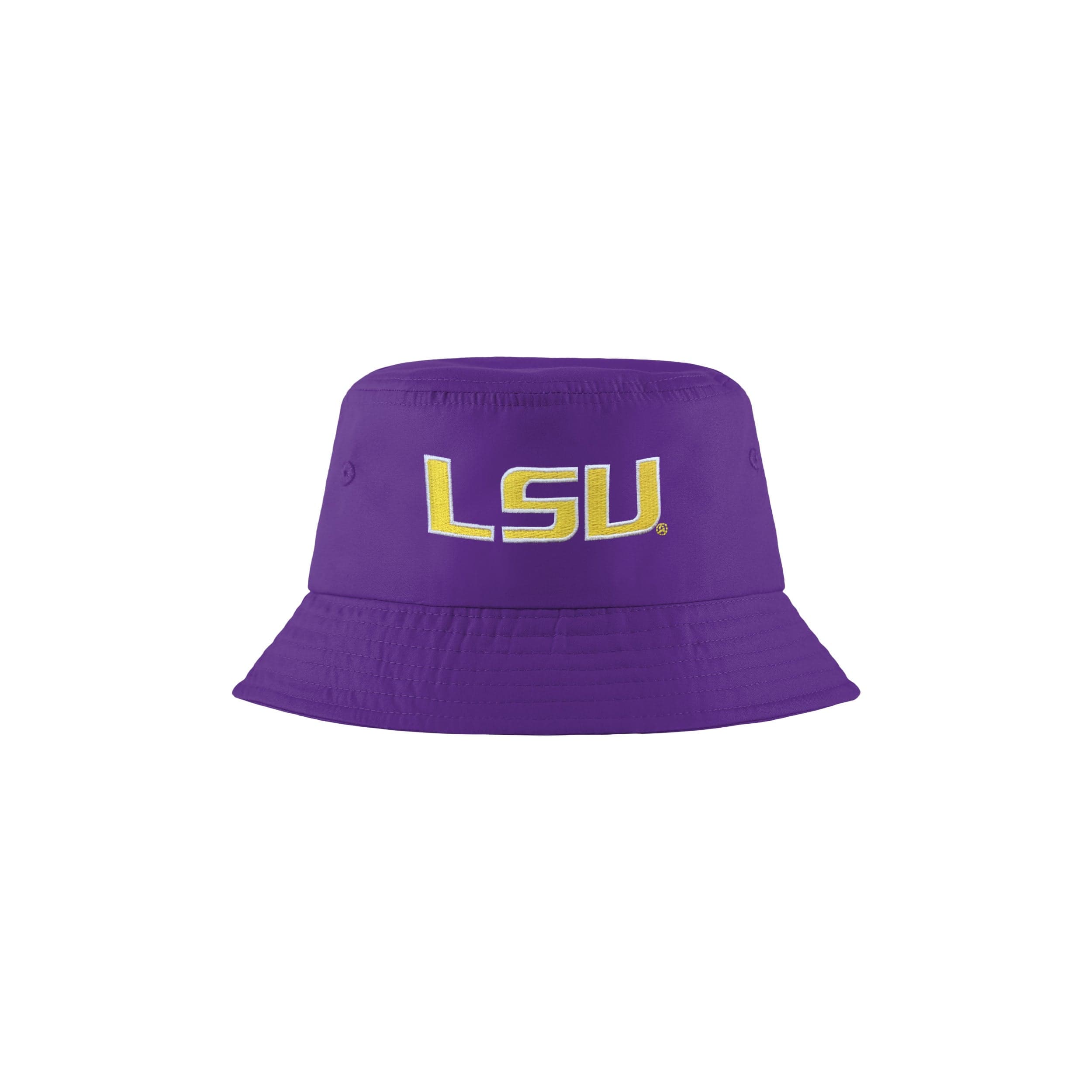 LSU Tiger Striped Beanie - Purple/White exclusive at Tiger Nation