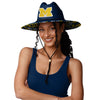 Michigan Wolverines NCAA Team Color Straw Hat