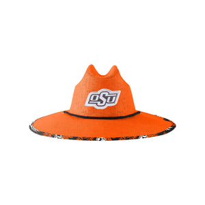 Oklahoma State Cowboys NCAA Team Color Straw Hat