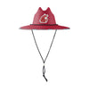 Washington State Cougars NCAA Team Color Straw Hat