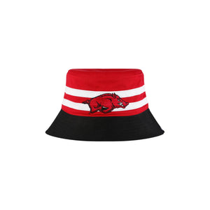Arkansas Razorbacks NCAA Team Stripe Bucket Hat
