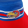 Kansas Jayhawks NCAA Team Stripe Bucket Hat