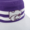 Kansas State Wildcats NCAA Team Stripe Bucket Hat