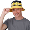 Michigan Wolverines NCAA Team Stripe Bucket Hat