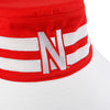 Nebraska Cornhuskers NCAA Team Stripe Bucket Hat