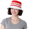 Nebraska Cornhuskers NCAA Team Stripe Bucket Hat
