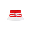 Nebraska Cornhuskers NCAA Team Stripe Bucket Hat
