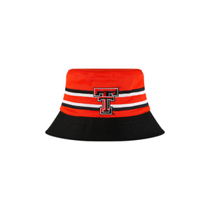Texas Tech Red Raiders NCAA Team Stripe Bucket Hat