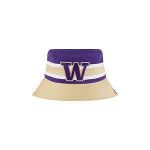 Washington Huskies NCAA Team Stripe Bucket Hat