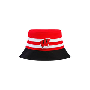 Wisconsin Badgers NCAA Team Stripe Bucket Hat