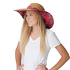 Texas Tech Red Raiders NCAA Womens Floral Straw Hat