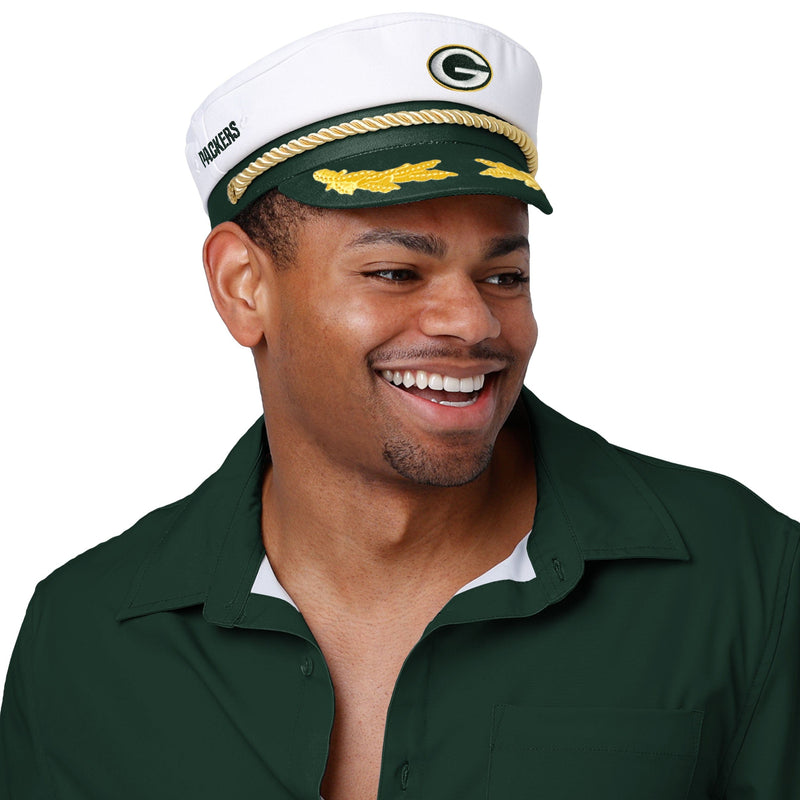 Green Bay Packers NFL Team Apparel Strap Back Hat Bundle Set Plain Logo Caps