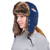 Denver Broncos NFL Big Logo Trapper Hat With Face Cover