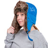Detroit Lions NFL Big Logo Trapper Hat With Face Cover