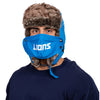 Detroit Lions NFL Big Logo Trapper Hat With Face Cover
