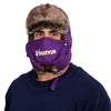 Minnesota Vikings NFL Big Logo Trapper Hat With Face Cover