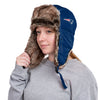 New England Patriots NFL Big Logo Trapper Hat With Face Cover