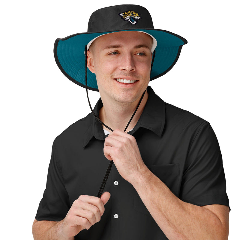 Jacksonville Jaguars NFL Colorblock Boonie Hat