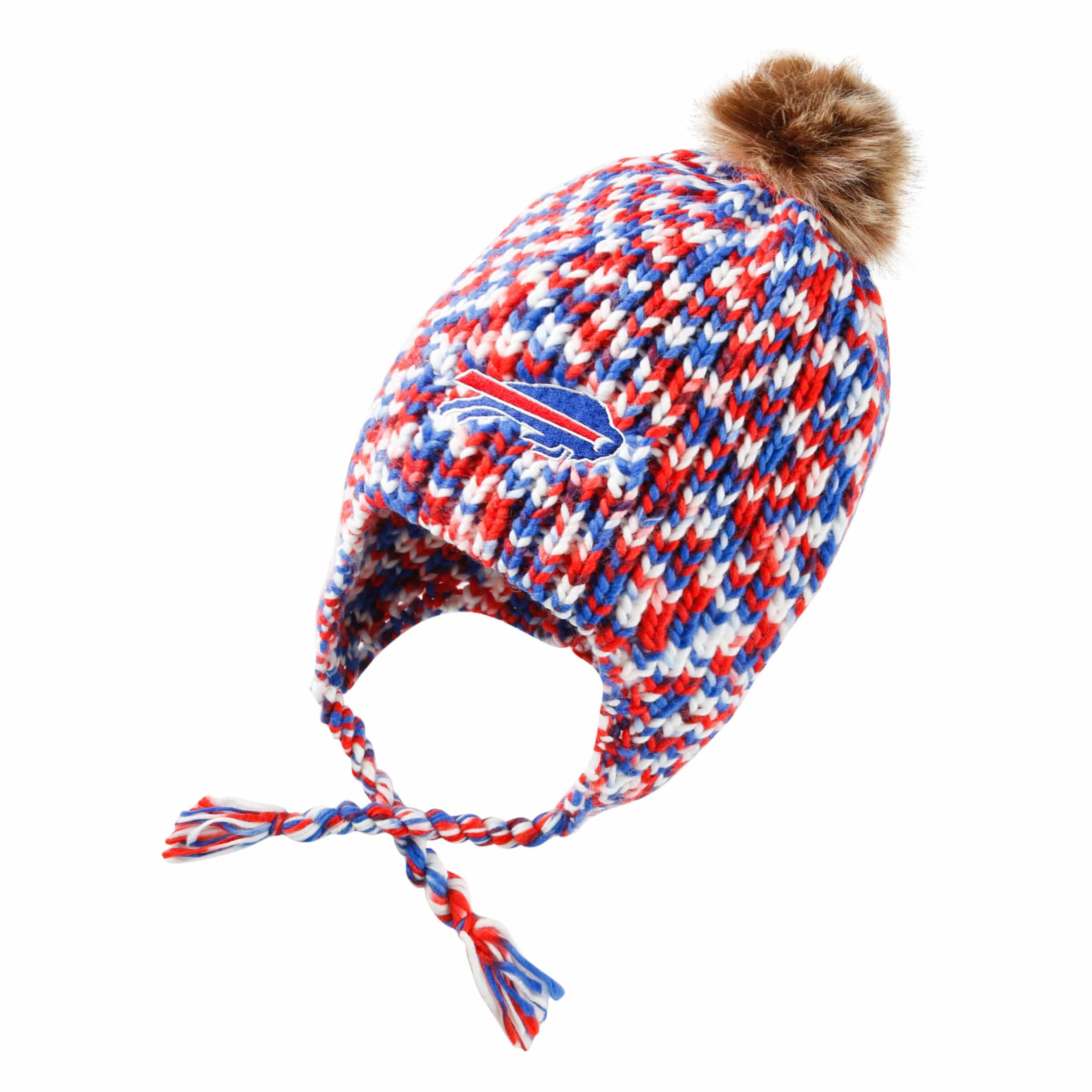 Buffalo Bills Beanie Hat With Pom Pom 