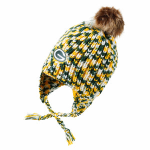 Green Bay Packers NFL Colorblend Knit Pom Beanie