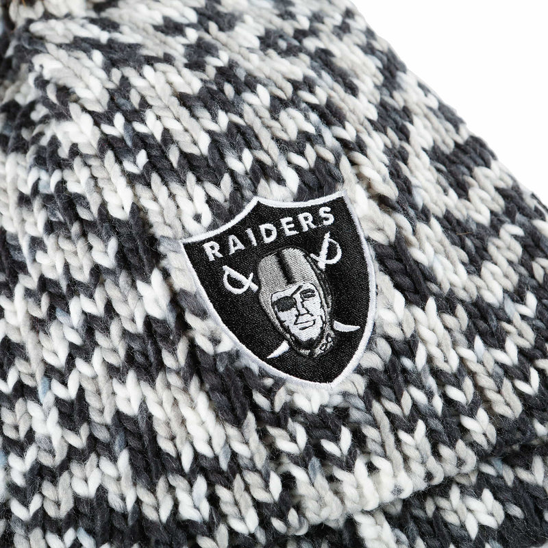 Las Vegas Raiders NFL Heather Grey Insulated Gloves