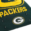 Green Bay Packers NFL Cropped Logo Light Up Knit Beanie