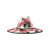 Atlanta Falcons NFL Floral Printed Straw Hat