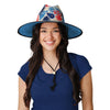 Tennessee Titans NFL Floral Printed Straw Hat
