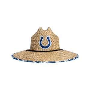 Indianapolis Colts NFL Floral Straw Hat