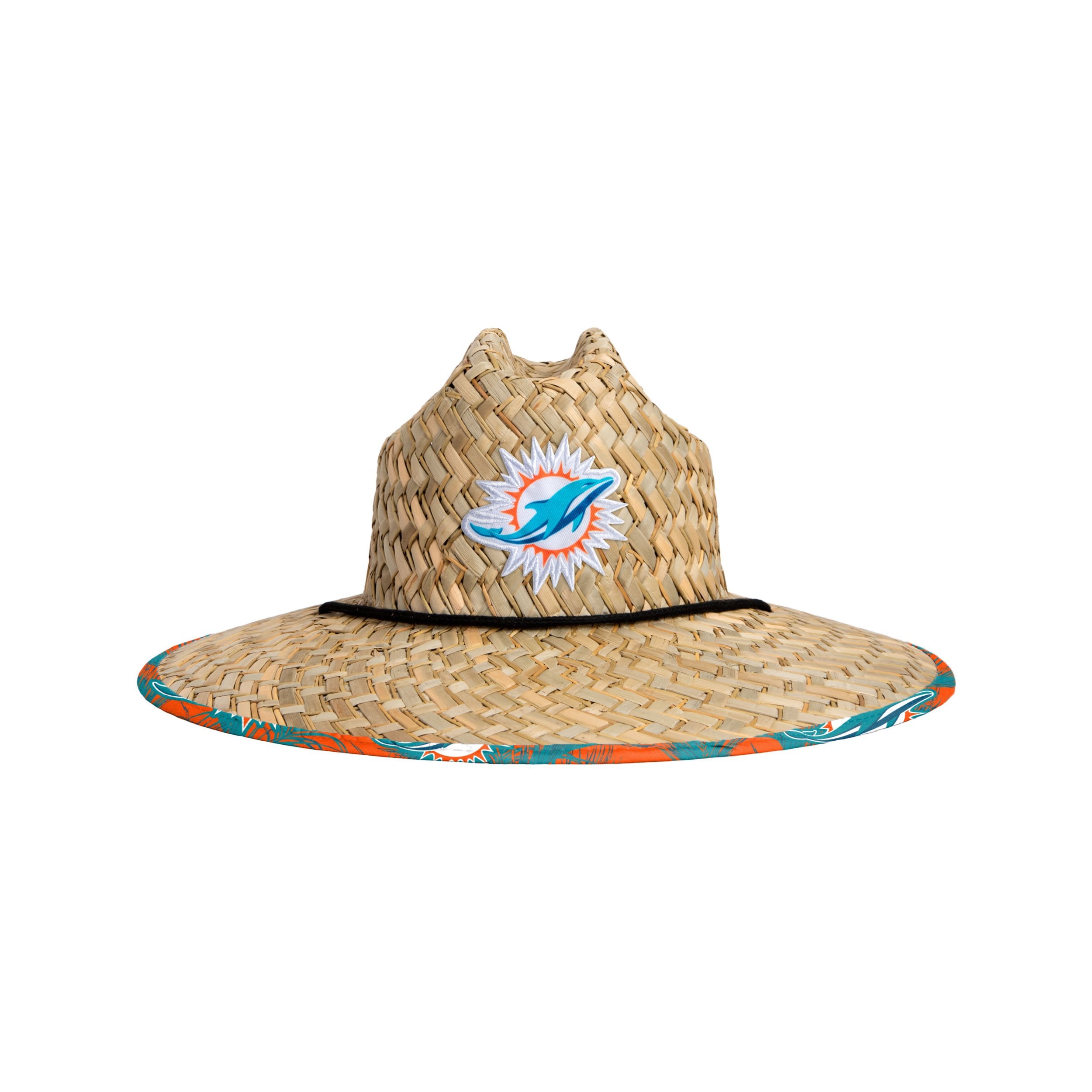 Panama Style NFL Football Straw Beach Hat - Natural Hand Woven - Boho Tribal and NFL Headband (customize Your NFL Team) - Fathers Day Hat