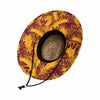 Washington Commanders NFL Floral Straw Hat